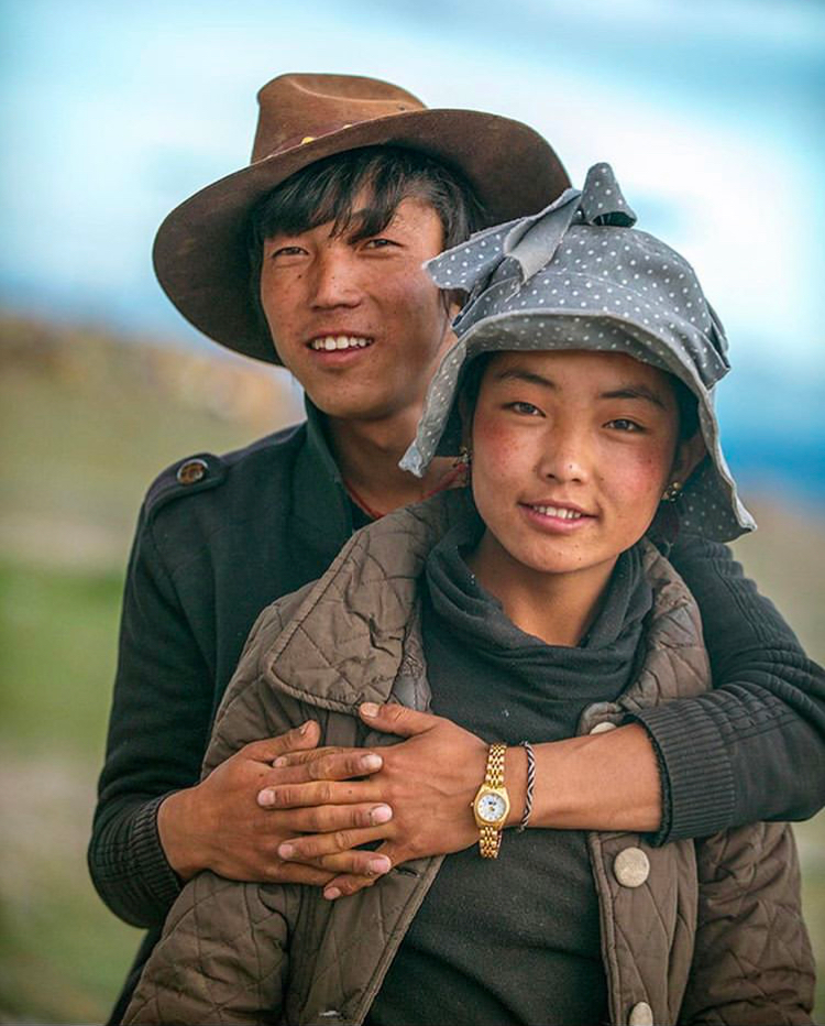 Tibetan couple