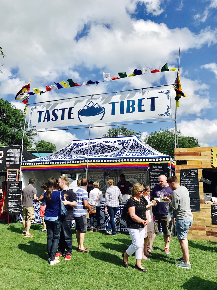 Taste Tibet Festival Tent
