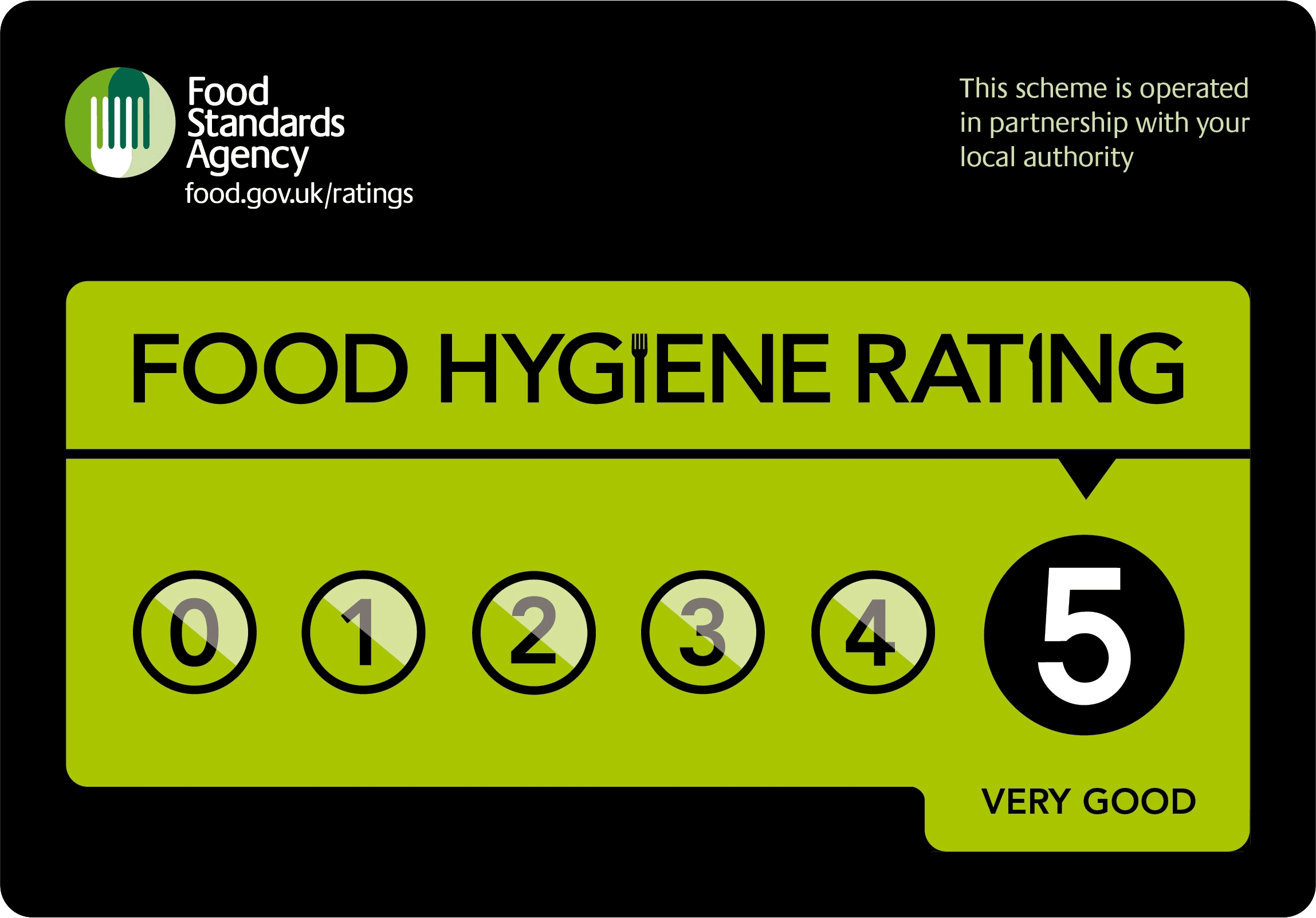 5 star hygiene rating